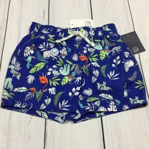 Gap Boys 12-18M 18-24M Tropical Forest Swim Trunks